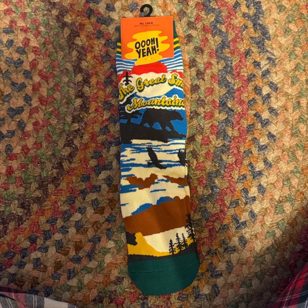 Men's Colorful Mountain Socks